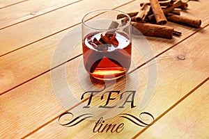 Tea Time Mesaage Card