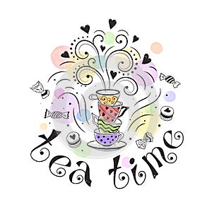 Tea time poster