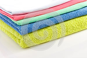 Tea towel many-coloured
