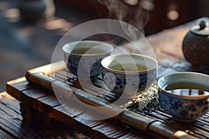 Tea of traditional chinese medicine