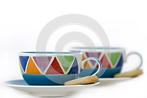 Tea for two - with biscuits