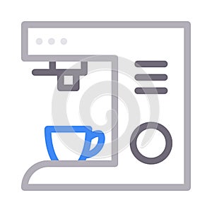Tea vector color line icon