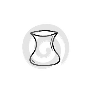 Tea vector. White background. Isolated vector photo