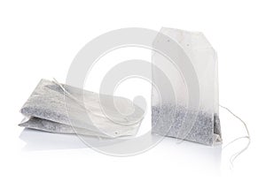 Teabag Isolated on white background
