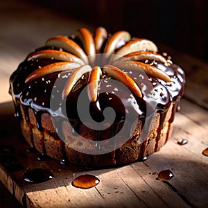 Teacake , traditional popular sweet dessert cake