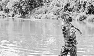 Teach man to fish. Patience and waiting. Fly fishing may well be considered most beautiful of all rural sports