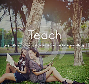 Teach Teaching Education Mentoring Coaching Training Concept