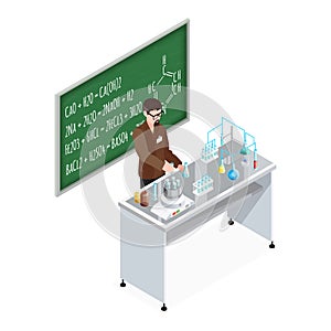 Teacher Of Chemistry Composition