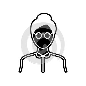 teacher icon. Element of Proffecions for mobile concept and web apps icon. Glyph, flat icon for website design and development,