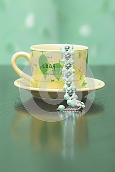 Teacup and a bracelet