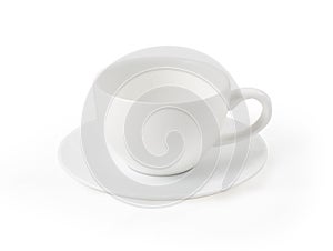 Teacup on the saucer photo