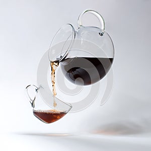 Teacup and a teapot
