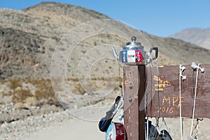 Teakettle Junction on the way to Racetrack Playa, Death Valley N