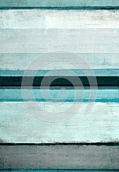 Teal Abstract Art Painting