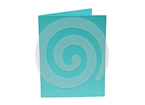 Teal Blank Card