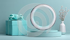 Pastel Gift & Product Display