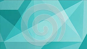 Teal Low-Poly Polygon Facets Forming a Clean Modern Abstract Background
