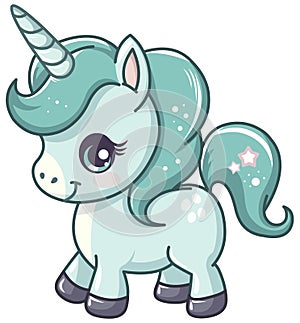 Teal Unicorn