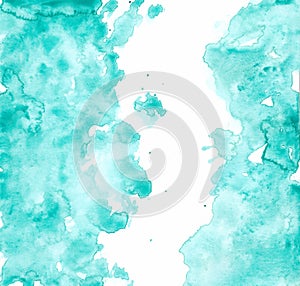 Teal Watercolor Texture