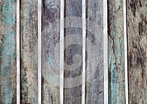 Teal Wheathered Wooden Plank Texture