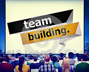 Team Building Cooperate Cooperation Management Concept