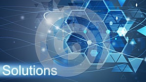 Solutions,Business Background photo