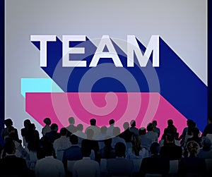 Team Collaboration Company Connection Unity Concept