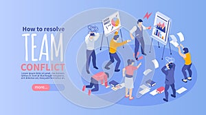 Team Conflict Banner