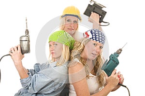 team contractor ladies tools