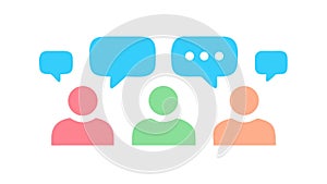 Team Discussion Brainstorming: Collaborative Idea Sharing, vector design Generative AI