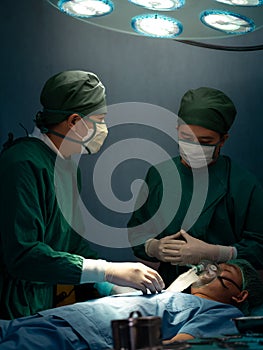 Team of Doctor save the patient's life