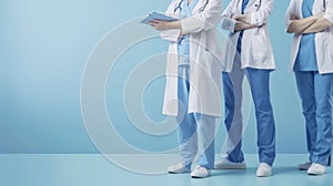 The team of doctors.AI generated image