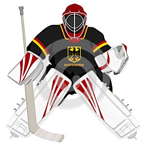 Team Germany hockey goalie