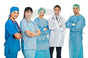 Team of health care workers