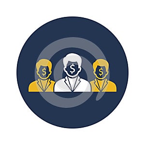 Team leader Vector Icon which can easily modify or edit