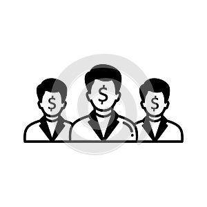 Team leader Vector Icon which can easily modify or edit