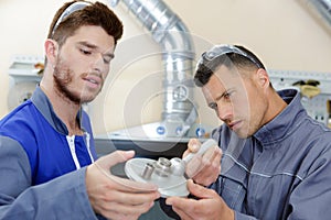 team and mechanical parts study