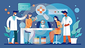 A team of pharmacologists utilizing big data analytics to assess the safety and effectiveness of a new medication