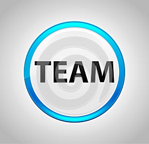 Team Round Blue Push Button