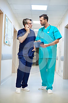 The team of surgeons