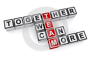 Team together we can more