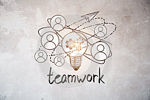 Team work concept