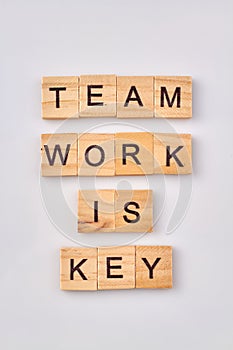Team work is key to success and productivity.