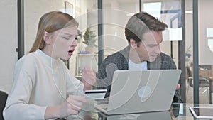 Teammates Upset with Online Shopping Failure on Laptop