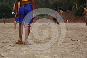 teams of teenage and young boys playing soccer