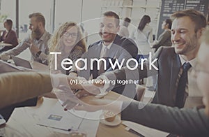 Teamwork Alliance Collaboration Company Team Concept