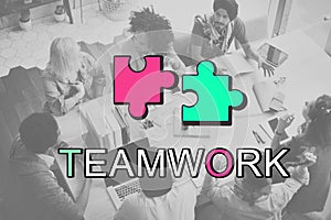 Teamwork Alliance Collaboration Connection Concept