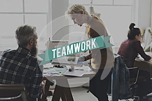 Teamwork Collaboration Team Graphic Word