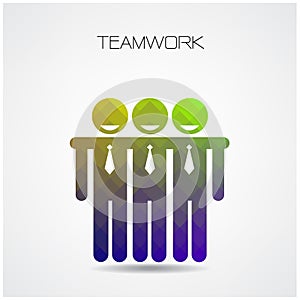 teamwork concept ,partnership sign,businessman sign,people concept,business symbol