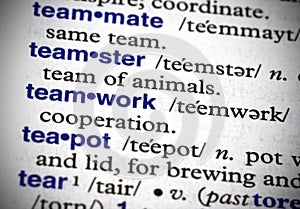 Teamwork Defined